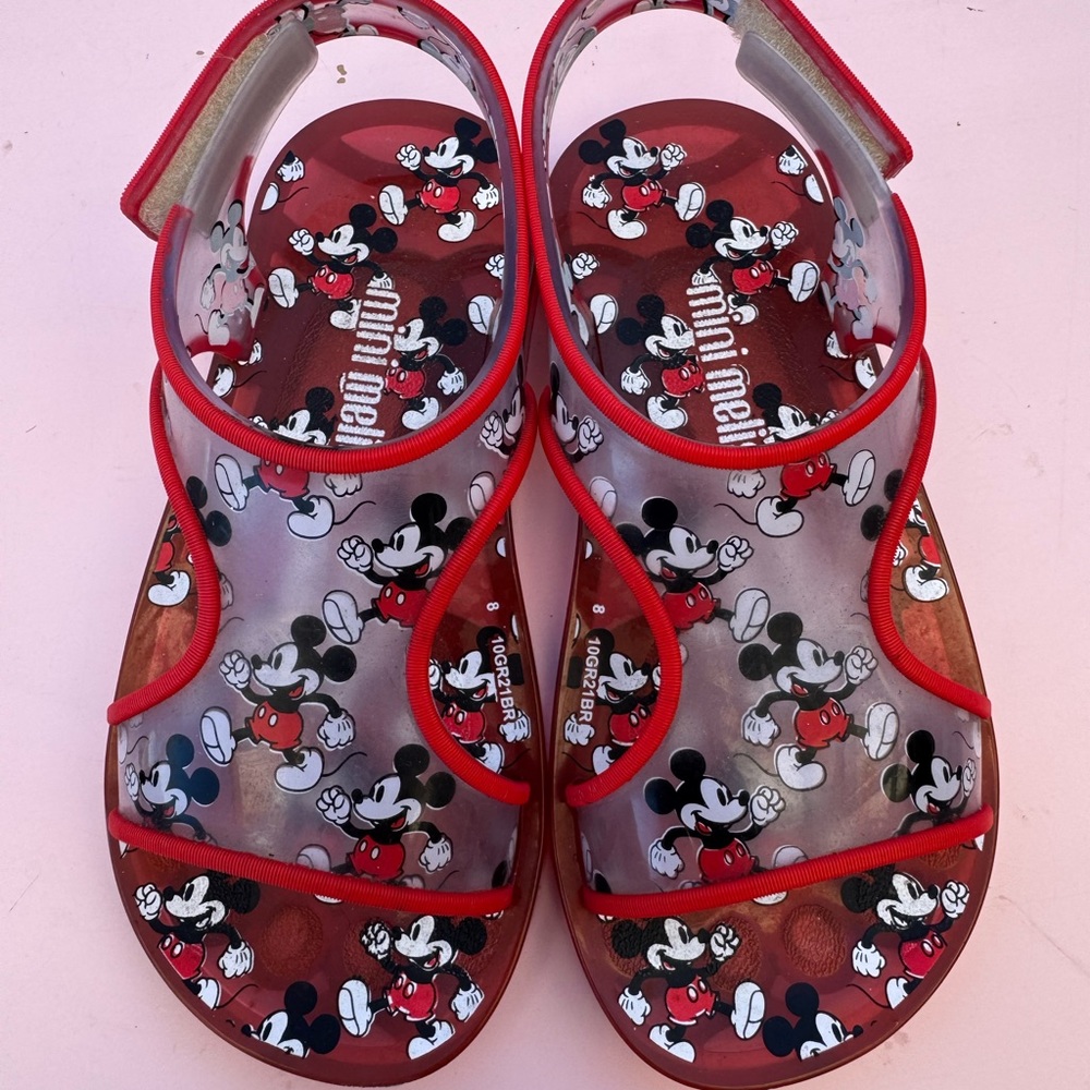 Mini Melissa Kids Acqua+Mickey BB Sandals